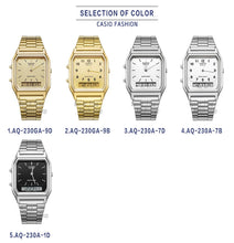 Load image into Gallery viewer, Casio wear watch gold watch men top brand luxury Dual display Waterproof Quartz men watch Sport military WristWatch relog masculino

