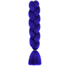 Load image into Gallery viewer, AZQUEEN 24 Inch Jumbo Braids Extensions Synthetic Braiding Hair Afro Ombre Color kanekalon Hair for Children Braid
