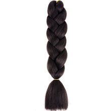 Load image into Gallery viewer, AZQUEEN 24 Inch Jumbo Braids Extensions Synthetic Braiding Hair Afro Ombre Color kanekalon Hair for Children Braid

