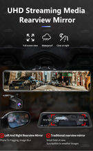 Load image into Gallery viewer, H8 4K+2K 11.26 Inch Rear View Mirror Dash Cam SONY IMX415 Car Dvr Camera  GPS WIFI Video Recording Super Night Vision Dual Lens
