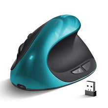 Load image into Gallery viewer, BTS-908 Hot Selling Rechargeable Vertical Mice Ergonomic Wireless Mouse 2.4G USB Receiver 1600 Adjustable DPI 6 Buttons Mouse
