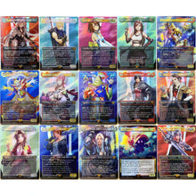 Load image into Gallery viewer, FIN/FIC/FCA Commander Series Set Cloud Y'shtola Sephiroth Traveling Chocobo Ancient Copper Dragon HoloFoil Proxy Cards
