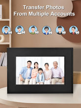 Load image into Gallery viewer, SmartIife/ecc4life Digital Picture Frame 7.1Inch Support 256GB memory card Smart WiFi digital photo frame 1024x600 IPS HD Screen
