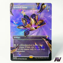 Load image into Gallery viewer, Commander Masters CMM Jeweled Lotus Foil The Ur-Dragon Fierce The Great Henge Guardianship Proxy Cards
