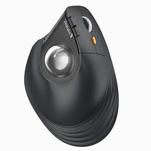 Load image into Gallery viewer, ProtoArc Vertical Wireless Trackball Mouse, EM05 NL Bluetooth Ergonomic Rollerball Mouse Rechargeable Computer Laptop Thumb Mice
