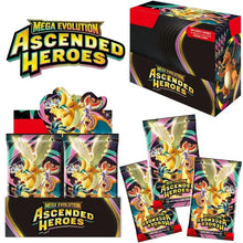 Load image into Gallery viewer, 360Pcs Pokemon Card Prismatic Evolutions PHANTASMAL FLAMES Scarlet Violet 151 Black Bolt English Booster Battle Transaction Card
