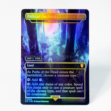 Load image into Gallery viewer, LTC-388 TCG Card Bojuka Bog Barrow-Downs Tales of Middle-earth Commander Series set HoloFoil Collection Replica Proxy Rare Cards
