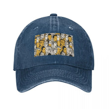 Load image into Gallery viewer, WearablePrivacy Modified anti-surveillance disable facial recognition pattern Baseball Cap Anime Hats For Women Men's
