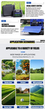 Load image into Gallery viewer, Customized Intelligent Multifunctional Remote Control Crawler LAWN  Mower with gps Core Engine Field Lawn Mulcher for Orchard
