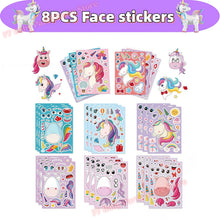 Load image into Gallery viewer, Kids Girls Unicorn Birthday Party Decoration Plate Cup Happy 1st Unicorn 3D Balloon Kid Favors Gift Wedding Baby Shower Supplies
