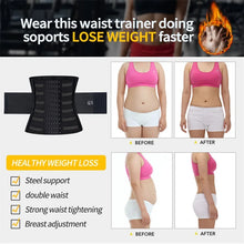 Load image into Gallery viewer, Waist Trainer Body Shaper Tummy Control Slimming Sheath Flat Belly Reductive Shapewear Women Corset Belts
