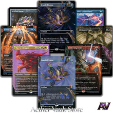 Load image into Gallery viewer, CMM Commander Masters Series Set Jeweled Lotus Artifact The Ur-Dragon The Great Henge holoFoil Replica Proxy Rare Cards
