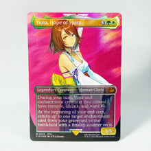 Load image into Gallery viewer, FIN/FIC/FCA Commander Series Set Cloud Y'shtola Sephiroth Traveling Chocobo Ancient Copper Dragon HoloFoil Proxy Cards
