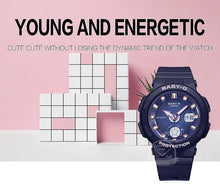 Load image into Gallery viewer, Casio BABY-G Women's Top Luxury Set Waterproof Sports Quartz Double Display Watch LED Light Waterproof Sports BGA250
