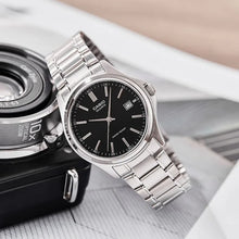 Load image into Gallery viewer, Casio MTP-1183A-1A/7A Men's Business Quartz Wristwatch Minimalist Style Stainless Steel Band Date Display Waterproof Watch
