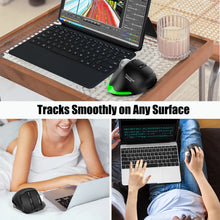 Load image into Gallery viewer, Lefon F33/F26C/F35B Trackball Mouse/ Bluetooth Ergonomic Mouse 2.4G Wireless Rechargeable Rollerball Mice for PC Office Drawing
