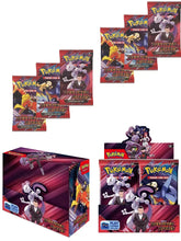Load image into Gallery viewer, 360Pcs Pokemon Card Prismatic Evolutions PHANTASMAL FLAMES Scarlet Violet 151 Black Bolt English Booster Battle Transaction Card
