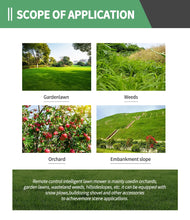 Load image into Gallery viewer, Customized New Design Remote Control Robot Lawn Mower Multi Purpose Lawn Mower for Farmer
