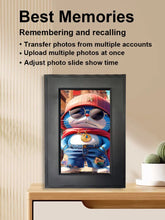 Load image into Gallery viewer, SmartIife/ecc4life Digital Picture Frame 7.1Inch Support 256GB memory card Smart WiFi digital photo frame 1024x600 IPS HD Screen
