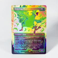 Load image into Gallery viewer, FIN/FIC/FCA Commander Series Set Cloud Y'shtola Sephiroth Traveling Chocobo Ancient Copper Dragon HoloFoil Proxy Cards

