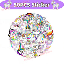 Load image into Gallery viewer, Kids Girls Unicorn Birthday Party Decoration Plate Cup Happy 1st Unicorn 3D Balloon Kid Favors Gift Wedding Baby Shower Supplies

