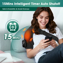 Load image into Gallery viewer, Electric Heating Vibration Shoulder Massager Wrap 3 Massage Mode 3 Adjustabal Temperature Shoulder Support Belt Strap
