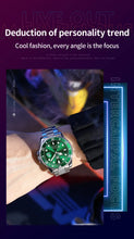 Load image into Gallery viewer, OLEVS 6650 Men Watch Classic Original Automatic Mechanical Watch For Man Zircon Scale Waterproof Luminous Stainless Steel Watch
