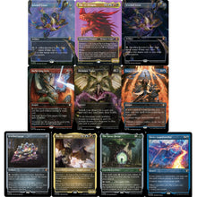 Load image into Gallery viewer, Commander Masters CMM Jeweled Lotus Foil The Ur-Dragon Fierce The Great Henge Guardianship Proxy Cards
