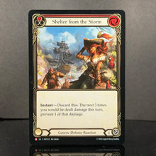Load image into Gallery viewer, Flesh and Blood FAB TCG HNT EVO Meta Staples Core Set Regular Cards Storm Shelter Fyendal's Tunic Command and Conquer Proxy
