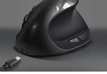 Load image into Gallery viewer, BTS-908 Hot Selling Rechargeable Vertical Mice Ergonomic Wireless Mouse 2.4G USB Receiver 1600 Adjustable DPI 6 Buttons Mouse
