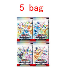 Load image into Gallery viewer, 360Pcs Pokemon Card Prismatic Evolutions PHANTASMAL FLAMES Scarlet Violet 151 Black Bolt English Booster Battle Transaction Card
