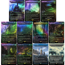 Load image into Gallery viewer, LTC-388 TCG Card Bojuka Bog Barrow-Downs Tales of Middle-earth Commander Series set HoloFoil Collection Replica Proxy Rare Cards
