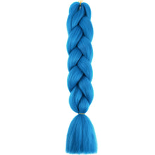 Load image into Gallery viewer, AZQUEEN 24 Inch Jumbo Braids Extensions Synthetic Braiding Hair Afro Ombre Color kanekalon Hair for Children Braid
