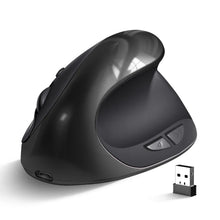 Load image into Gallery viewer, BTS-908 Hot Selling Rechargeable Vertical Mice Ergonomic Wireless Mouse 2.4G USB Receiver 1600 Adjustable DPI 6 Buttons Mouse
