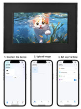 Load image into Gallery viewer, SmartIife/ecc4life Digital Picture Frame 7.1Inch Support 256GB memory card Smart WiFi digital photo frame 1024x600 IPS HD Screen
