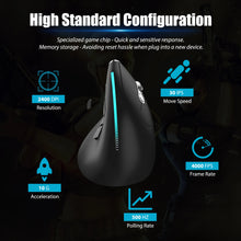Load image into Gallery viewer, Lefon F33/F26C/F35B Trackball Mouse/ Bluetooth Ergonomic Mouse 2.4G Wireless Rechargeable Rollerball Mice for PC Office Drawing
