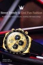 Load image into Gallery viewer, OLEVS 2875 Men's Watches Luxury Multifunctional Original Quartz Wirst Watch Man Waterproof Luminous Date Moon Phase Christmas
