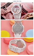 Load image into Gallery viewer, Casio BABY-G Women's Top Luxury Set Waterproof Sports Quartz Double Display Watch LED Light Waterproof Sports BGA250
