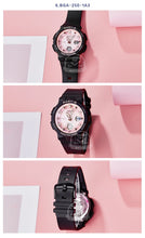Load image into Gallery viewer, Casio BABY-G Women's Top Luxury Set Waterproof Sports Quartz Double Display Watch LED Light Waterproof Sports BGA250
