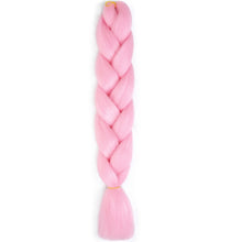 Load image into Gallery viewer, AZQUEEN 24 Inch Jumbo Braids Extensions Synthetic Braiding Hair Afro Ombre Color kanekalon Hair for Children Braid
