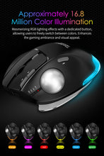 Load image into Gallery viewer, Lefon F33/F26C/F35B Trackball Mouse/ Bluetooth Ergonomic Mouse 2.4G Wireless Rechargeable Rollerball Mice for PC Office Drawing
