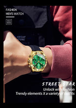 Load image into Gallery viewer, OLEVS 2875 Men's Watches Luxury Multifunctional Original Quartz Wirst Watch Man Waterproof Luminous Date Moon Phase Christmas
