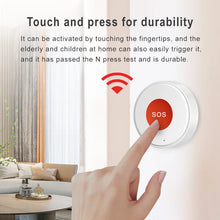 Load image into Gallery viewer, Tuya WiFi SOS Panic Call Button Smart Life APP Rechargeable Battery One Key Alarm For Patient Kids Elderly Man Hanging Rope
