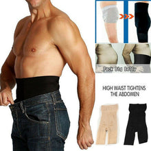 Load image into Gallery viewer, Men Slimming Body Shaper Waist Trainer High Waist Shaper Control Panties Compression Underwear Abdomen Belly Shaper Shorts
