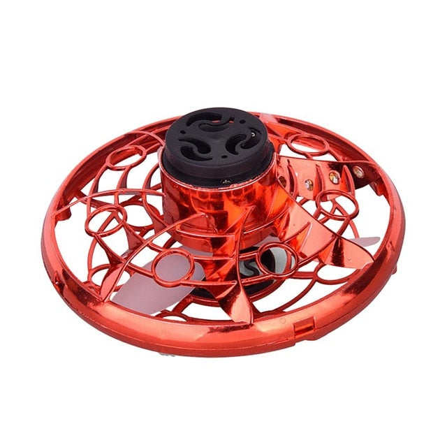 Mini RC Ufo Drone Aircraft Hand Sensing Infrared RC Helicopter -Quadcopter-