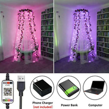 Load image into Gallery viewer, 32 Feet Christmas  LED Tree Decoration Light -Remote Control Light RGB-
