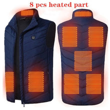 Load image into Gallery viewer, Electric Jacket Vest USB Heated Jacket Vest- Stay Warm-
