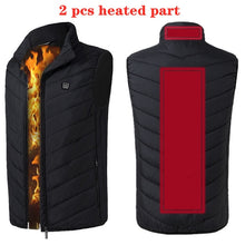 Load image into Gallery viewer, Electric Jacket Vest USB Heated Jacket Vest- Stay Warm-
