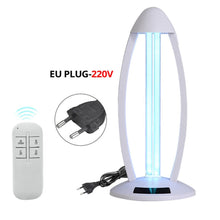 Load image into Gallery viewer, Home Ultraviolet Lamp 3 Block Timer UV Lamp Sterilizer 50W Ozone Quartz UV Lamp Germicidal UVC Disinfection Light EU Plug
